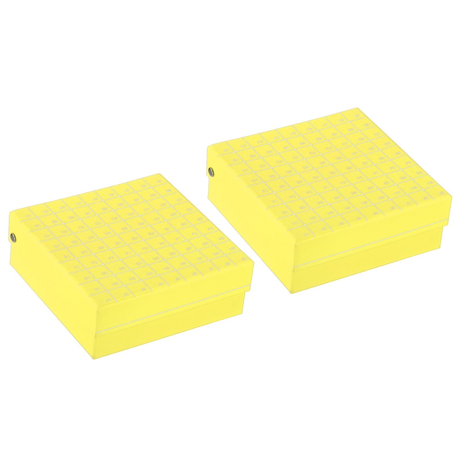 Freezer Tube Box, 36 Places Waterproof Cardboard Holder Rack For 5ml Microcentrifuge Tubes