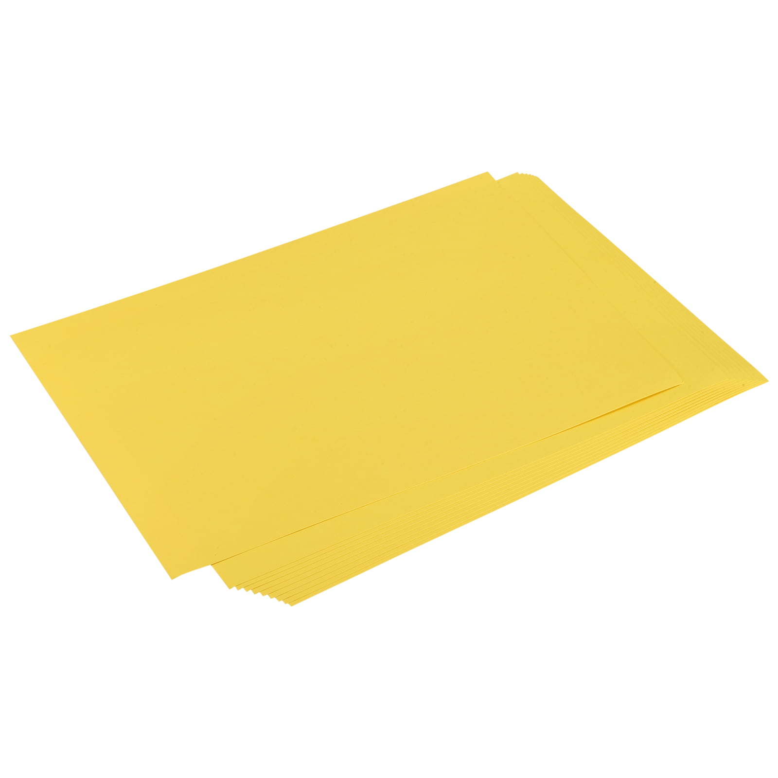 Paper Accents Cardstock 8.5 in. x 11 in. Stash Builder 65 lb Raincoat Yellow 25 PC