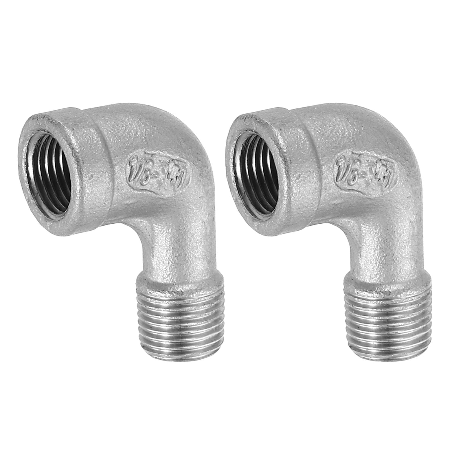 25 Piezas De Pezón (Niple) De Acero Inoxidable 304/L - 1/8" NPT X Cierre, Schedule 40 (SN2010011)