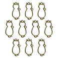thumbnail image 1 of Uxcell Cat Shaped Alloy Open Back Bezel Pendants Hollow Resin Frame for DIY Crafts, Bronze 10 Pack, 1 of 5