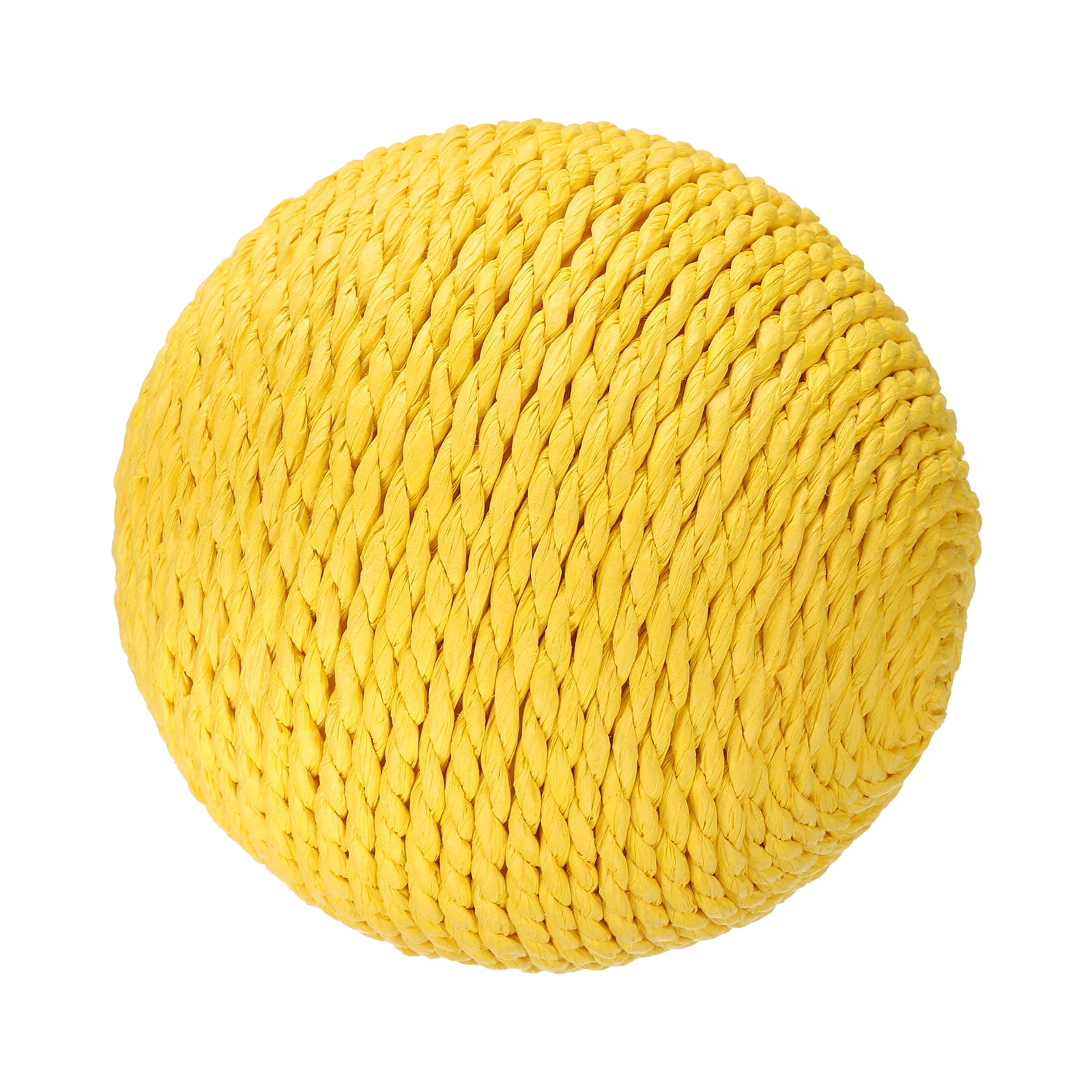 Cat Toy Ball, Interactive Natural Cat Scratching Balls Sisal Cat Ball Toy ( Sisal, 3.9Inch, Lemon Yellow ) for Kittens Pet Enrichment Training Play Indoor Exercise Fun at Walmart