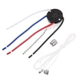 thumbnail image 1 of Uxcell Ceiling Fan Switch 3 Speed 4 Wire ZE208S E89885 Pull Chain Switch Light Switch Replacement, Silver Chain 1 Set, 1 of 6