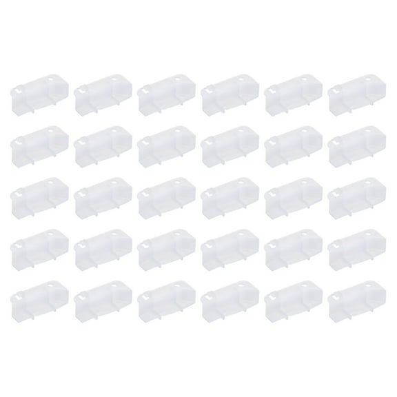 Uxcell Ceiling Lamps Clips Mounting Bracket Holder LED Ceiling Fixed Clips Rotate Buckle Light Fixture Clear 30 Pack