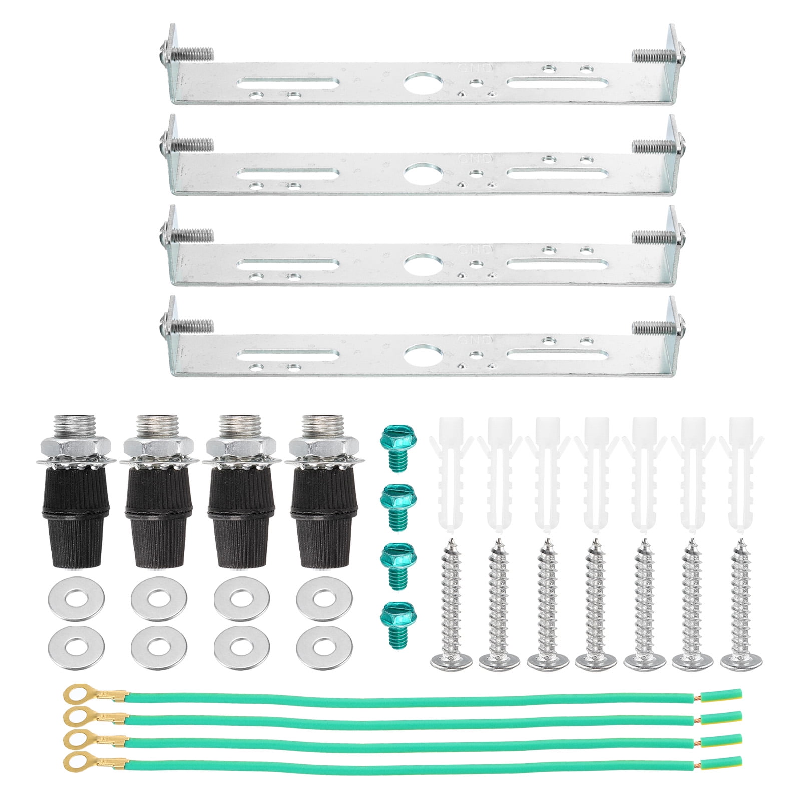 Uxcell Ceiling Light Plate Kit 135x20x15mm Lighting Fixture Mounting