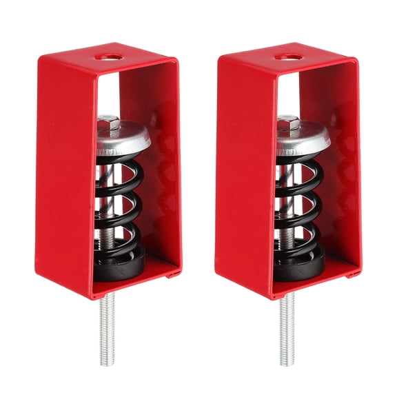 Uxcell Ceiling Spring Vibration Isolator Hangers, Mechanical Vibration Damping Mounts Anti Vibration for A/C 5.31 x 2.76 x 2.09 Inch