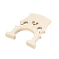 thumbnail image 1 of Uxcell Cello Bridge Maple Wood for 3/4 Cello Replacement Instrument Parts, 1 of 6