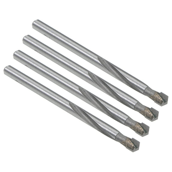 Uxcell Cemented Carbide Twist Drill Bit Metal Drill Cutter for Stainless Steel Copper Aluminum Zinc Alloy Iron 4 Pcs 4.2mm