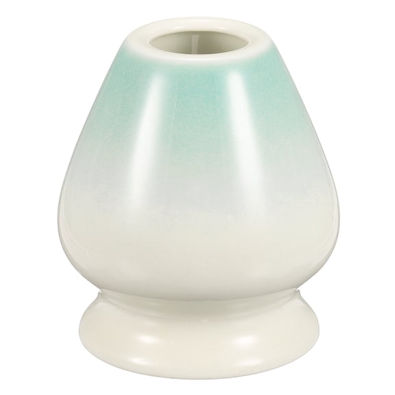 Uxcell Ceramic Chasen Stand 70mm Matcha Whisk Holder Teas Set Whisks Stand Light Green