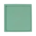 thumbnail image 1 of Uxcell Ceramic Plant Saucer, 4.9 Inch Plant Water Catcher Tray, Plant Pot Saucers for Indoor Plants [Square Dark Green], 1 of 7