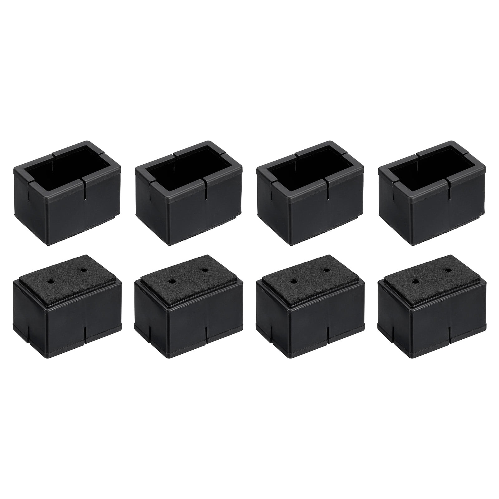 Aazon.co: Uxcell 12Pcs Inserts For Rectangle Tubes With 6 Thread