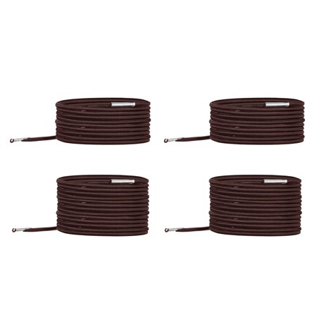 Uxcell Chair Replacement Cords Zero Gravity Recliner Repair Tool Kits, Brown 4 Pack
