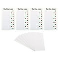 thumbnail image 1 of Uxcell Checklist Board Set, 4Pcs Plastic Memo Chore Chart Task Schedule with Blank Cardstock Pen , White, 1 of 6