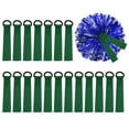 thumbnail image 1 of Cheerleader Pom Poms Name Tag, Blank Gear Tags Cheer Camp Pom Tags Tie Ribbon, Green 24Pcs, 1 of 7