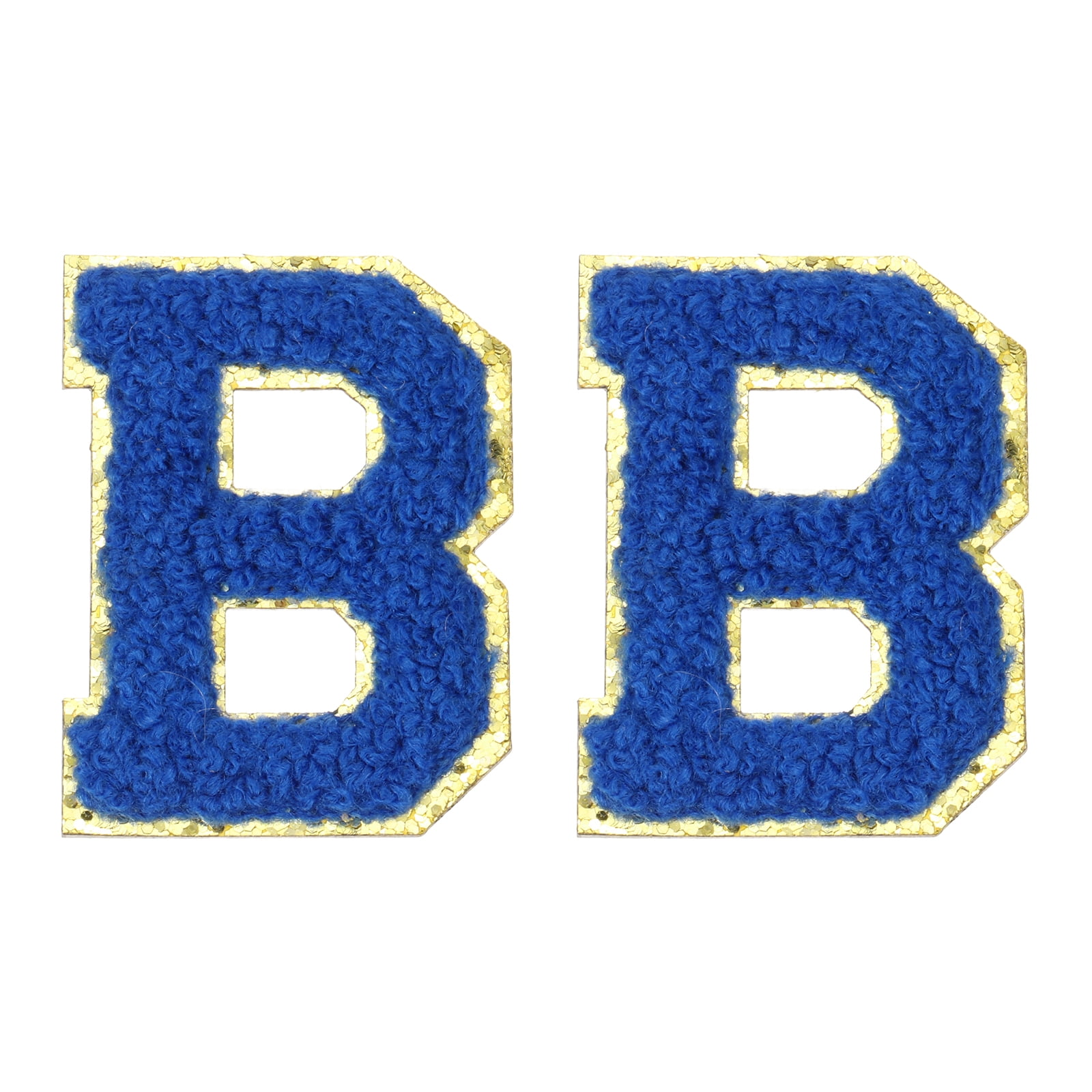 B Patch Uxcell Chenille Letter Patches 2.2