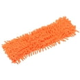 thumbnail image 1 of Uxcell Chenille Microfiber Mop Replacement Heads 39x12cm Floor Cleaning Pads Orange, 1 of 5