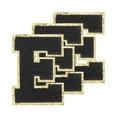 thumbnail image 1 of Chenille Sew on Letter Patch, Self Adhesive Patch Letter-E, 1 of 6