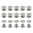 thumbnail image 1 of Uxcell Chicago Screws, 60set M5 x 4mm Carbon Steel Phillips Head Screw Rivets Binding Screws Post Nail Rivet for Leather Belt Bag Backpack Craft Bookbinding, Silver Tone, 1 of 5