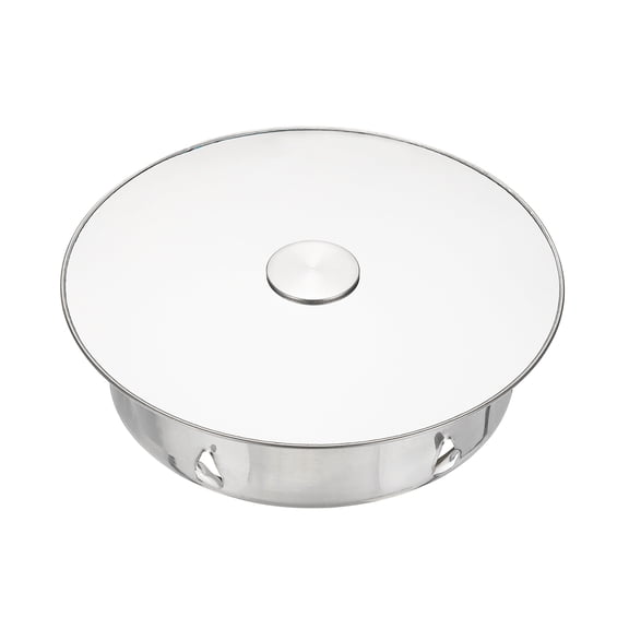 Uxcell Chimney Hole Cap,160mm(6.3") Tightness Adjustable Round Stainless Steel Flue Hole Cover Stove Pipe Cap Pipe Cover with Removable Hole Cap for Kitchen Balcony Sewer,Silver Tone