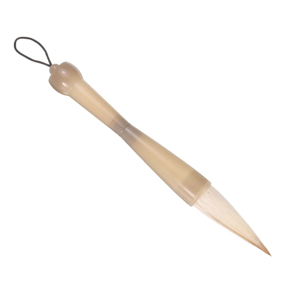 Uxcell Chinese Calligraphy Brush, Traditional Writing Wood Brush Ink Pen for Writing for Drawing, Painting, Writing