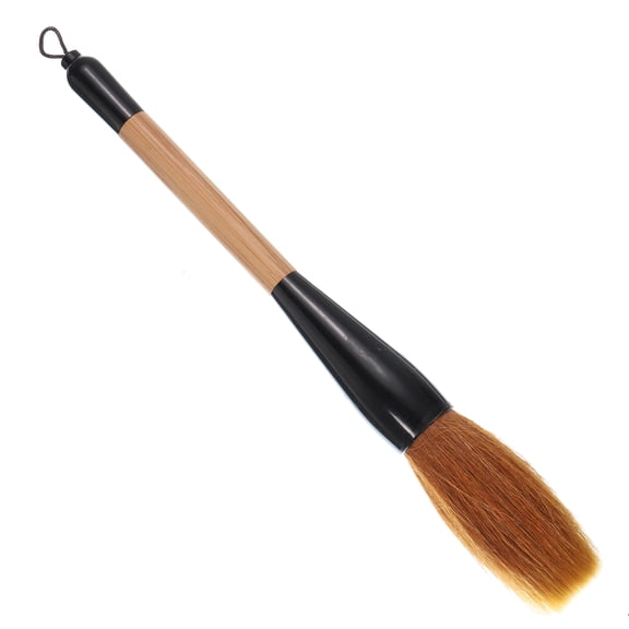 Uxcell Chinese Calligraphy Brush, Watercolor Ink Painting Drawing Writing Brush for Drawing, Painting, Writing, Brown
