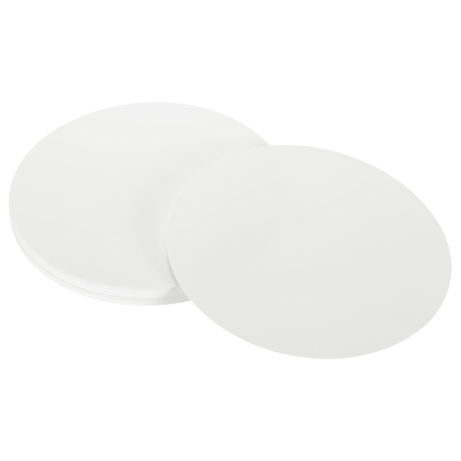 Uxcell Circle Kraft Paper, Round Shape Cardstock Paper Circle Bulletin Board for Art Supplies, Origami, Paper Crafting Cream White 6 x 6 Inch
