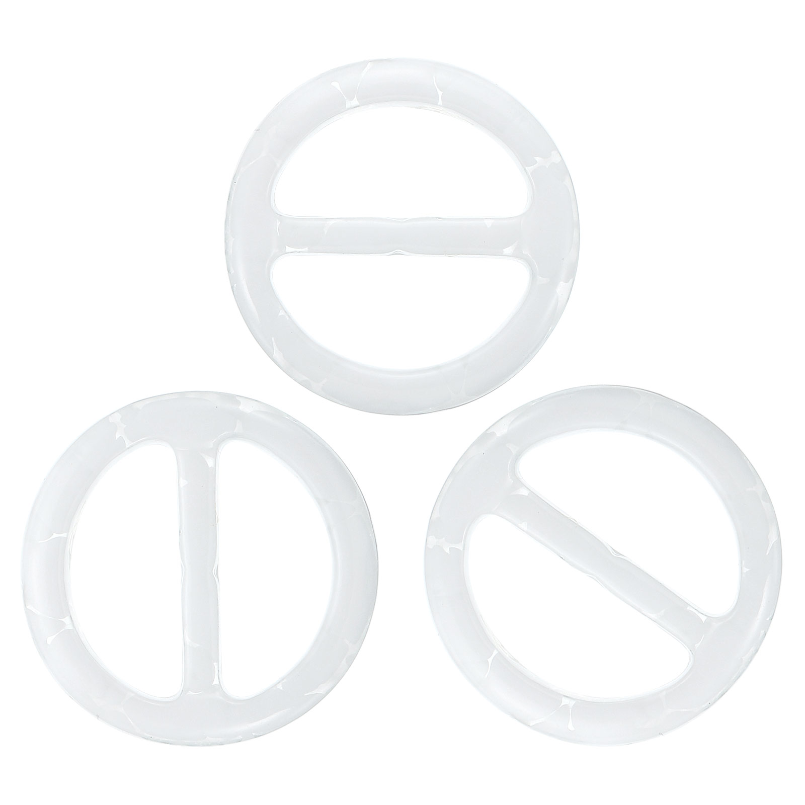 Sentro Scarf Rounds Uxcell 1.4inch Circle Round Resin Scarf Ring Clip, for Woman Silk Scarf ...