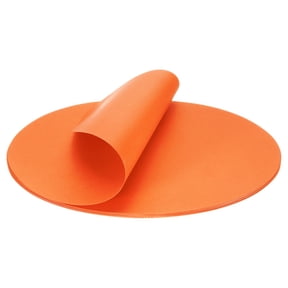 Uxcell 30 Pcs Card Stock Paper Oval for DIY Crafts Painting Scrapbooking 5 x 8 Inch Orange