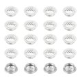 thumbnail image 2 of Round Vent Uxcell 19mm 3/4" Circular Soffit Vent, 10pcs Stainless Steel Circular Air Vents For Kitchen Bathroom Cabinet Silver Tone Soffit Panels 2 of 13