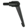thumbnail image 1 of Uxcell Clamping Lever Handles, M10 x 20mm Adjustable Knobs Handle Male Thread for Lathe Machinery, Black, 1 of 6