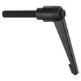 thumbnail image 1 of Uxcell Clamping Lever Handles, M10 x 50mm Adjustable Knobs Handle Male Thread for Lathe Machinery, Black, 1 of 6
