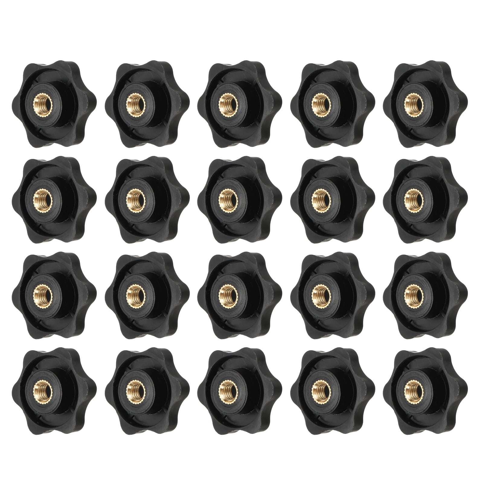 Tighten Nut Plum Hand Tighten Nuts Handle Thread Star Mechanical Black Thumb Nuts Clamping Knob Manual Nuts M4 M5 M6 M8 M10 M12 - 13