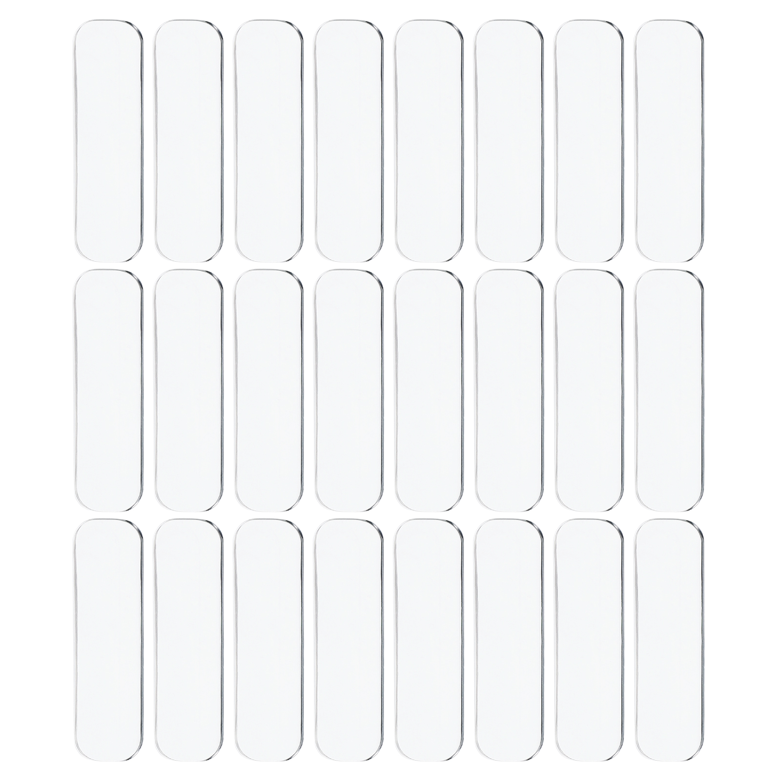 490-Piece Clear Self-Adhesive Silicone Bumper Pads – 15x1mm Anti-Slip Furniture Protectors For Glass Tabletops, Laptops & Mirrors
