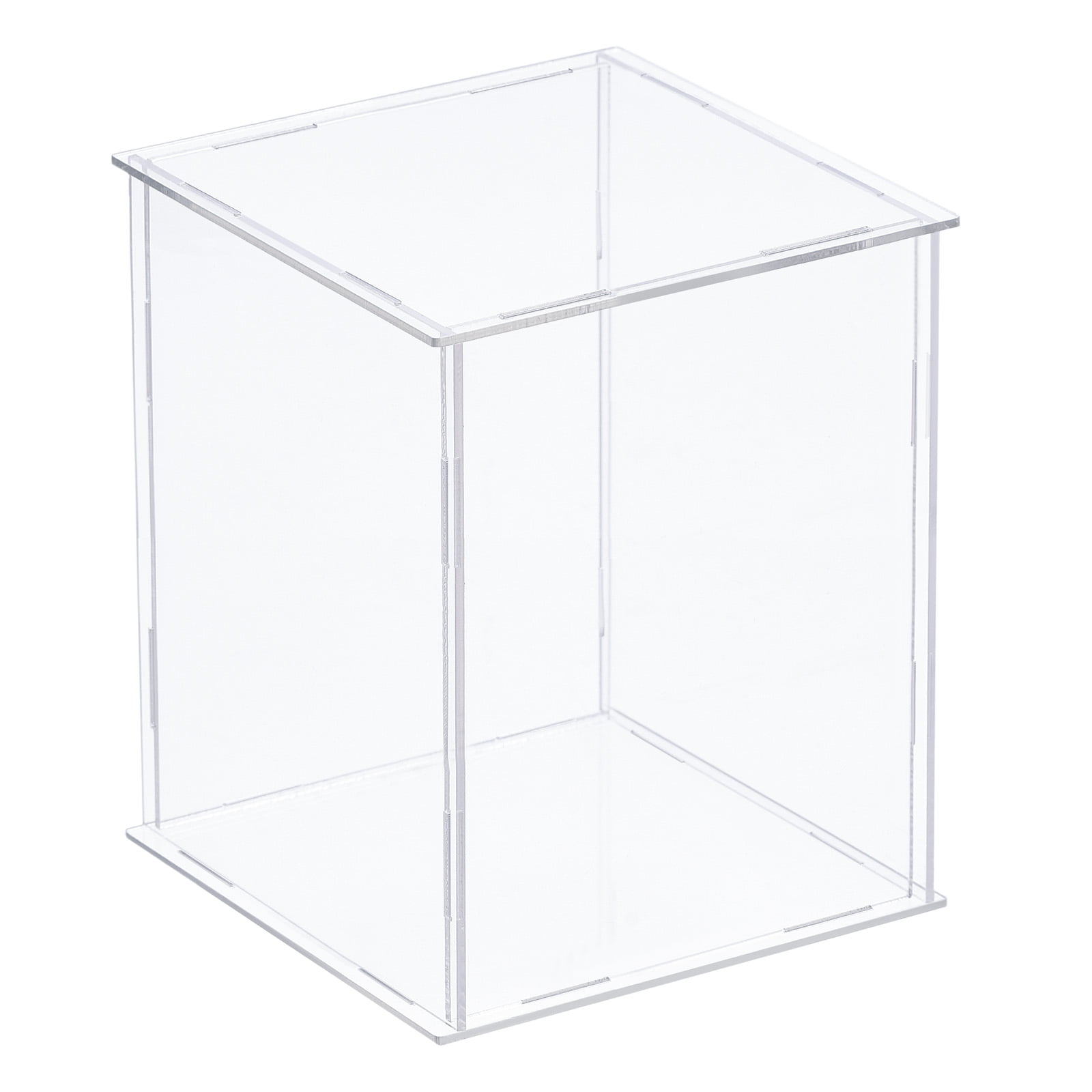 Uxcell Clear Display Case, Acrylic Box Assemble Dustproof Box Showcase ...