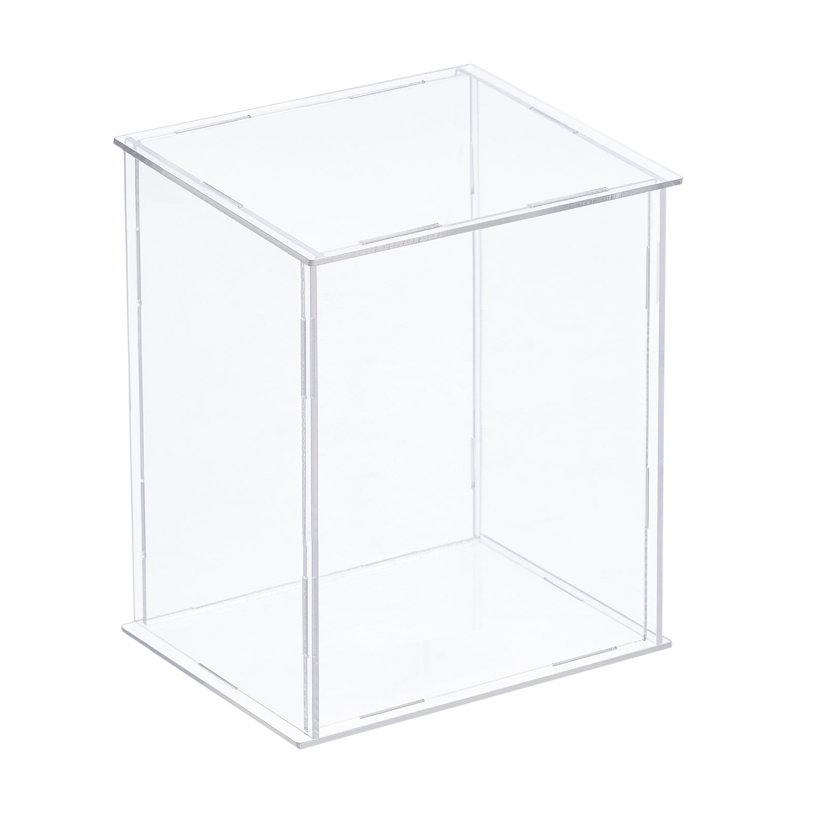 Uxcell Display Case Acrylic Box Assemble Transparent Dustproof Box ...