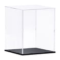 thumbnail image 1 of Uxcell Clear Display Case Acrylic Box, Assemble Transparent Box Dustproof Showcase 30x30x40cm for Collectibles, Craft, 1 of 6