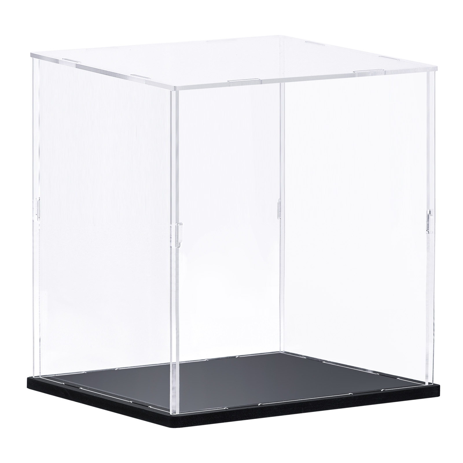 Uxcell Clear Display Case Acrylic Box, Assemble Transparent Box