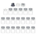 thumbnail image 1 of Uxcell Clear Glass Sample Vials, Liquid Bottles 20pack Gray 3ml, 1 of 7
