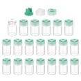 thumbnail image 1 of Uxcell Clear Glass Sample Vials, Liquid Bottles 20pack Green 5ml, 1 of 7