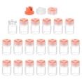 thumbnail image 1 of Uxcell Clear Glass Sample Vials, Liquid Bottles 20pack Orange 3ml, 1 of 7