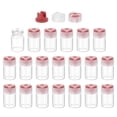 thumbnail image 1 of Uxcell Clear Glass Sample Vials, Liquid Bottles 20pack Red 5ml, 1 of 7