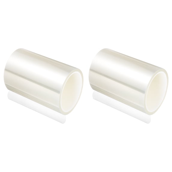 Uxcell Clear Heat Tape, 2 Rolls 120mmx33m 108ft High Temperature Heat Resistant Tape for Sublimation