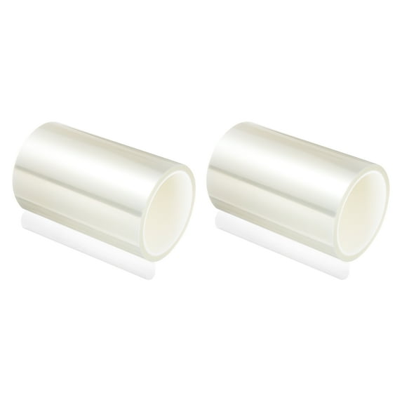 Uxcell Clear Heat Tape, 2 Rolls 150mmx33m 108ft High Temperature Heat Resistant Tape for Sublimation