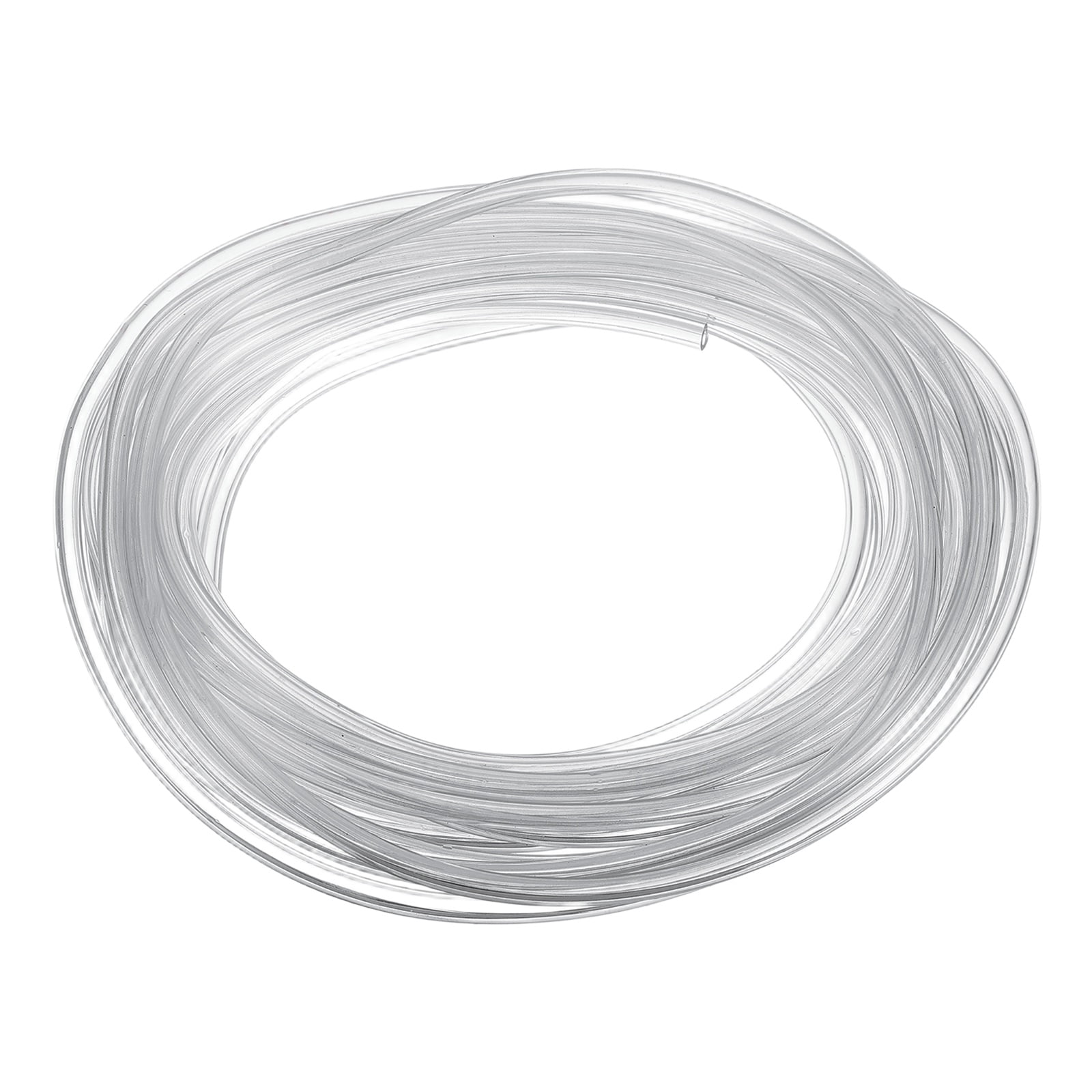Uxcell PVC Tubing – 10mm ID X 16mm OD, 6.56 Ft Clear Vinyl Water Hose, Flexible & Lightweight For Aquaponics, Irrigation & Air Lines