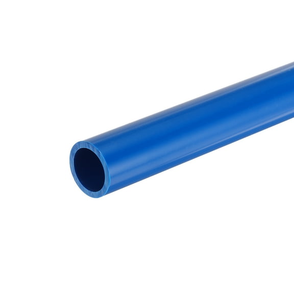 Uxcell Blue Rigid Pipe 16mm ID 20mm OD 12" High Impact Blue