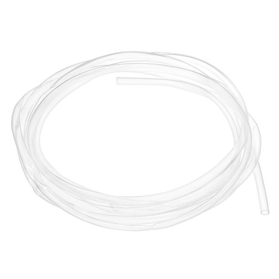 Uxcell Clear PVC Tube, 3/10" OD x 1/5" ID 10FT Flexible Plastic Vinyl Tubing for Garden Irrigation/Water Gas Oil Transport