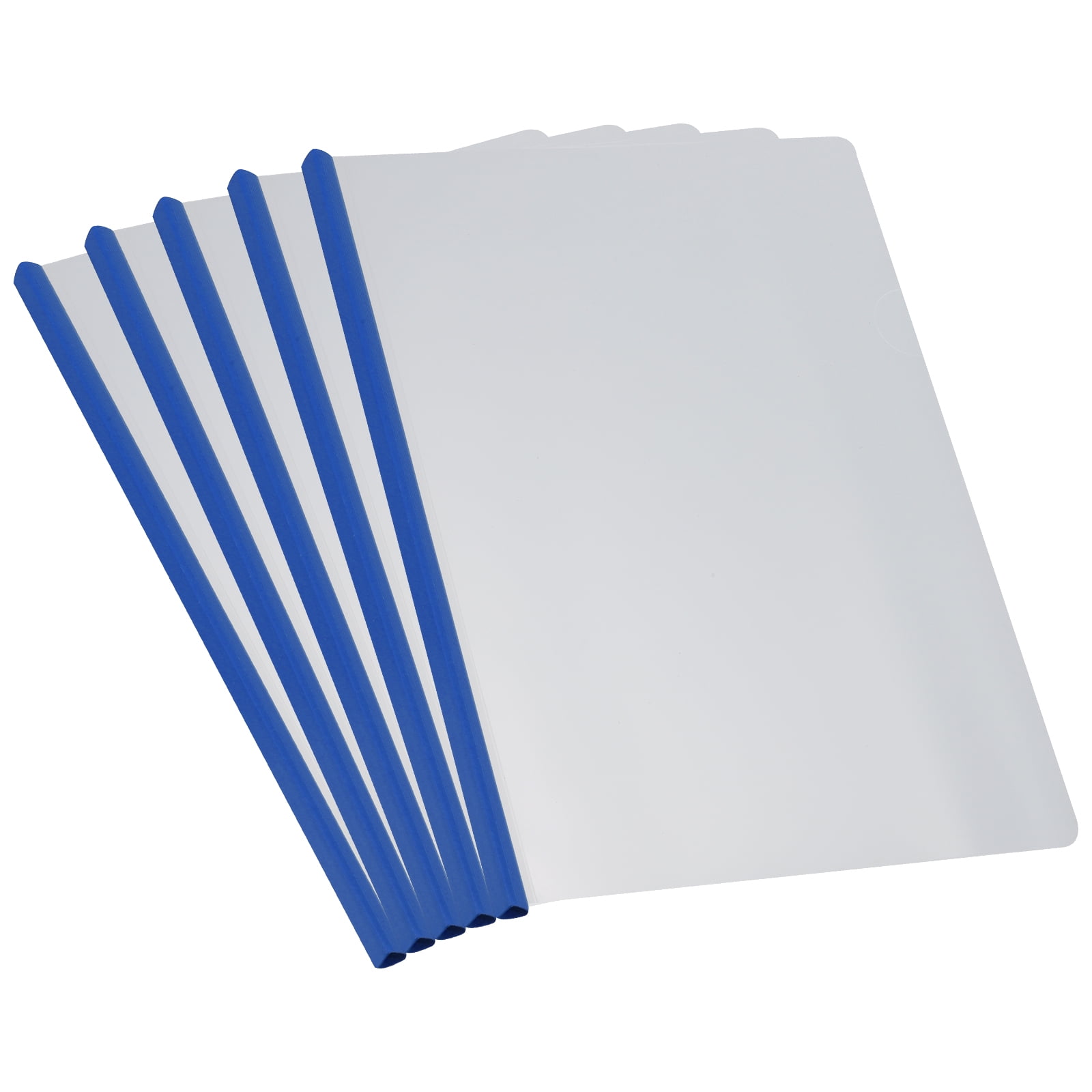 Uxcell Clear Report Covers with Sliding Bar, 15mm 135 Sheets Capacity