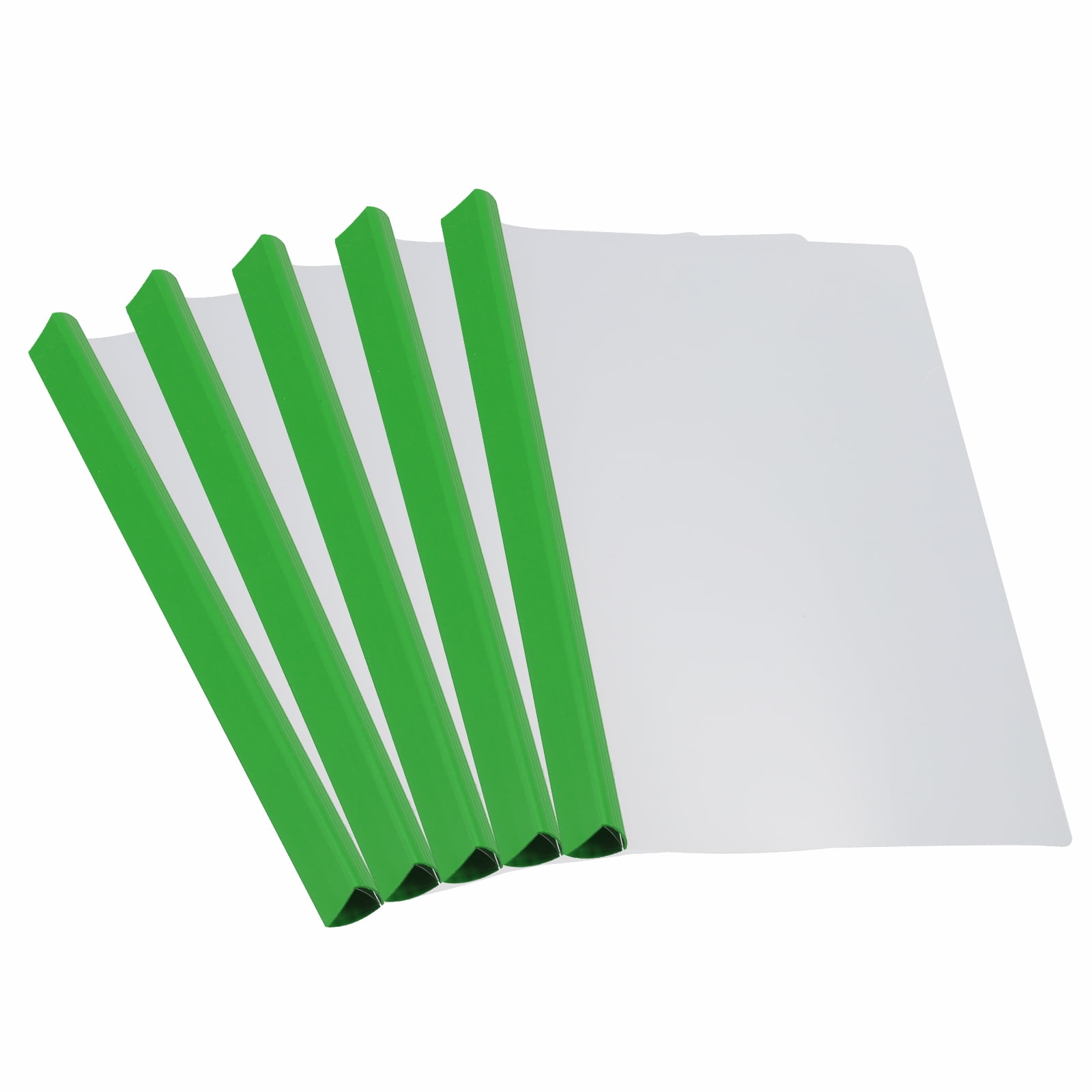 Uxcell Clear Report Covers with Sliding Bar, 25mm 135 Sheets Capacity