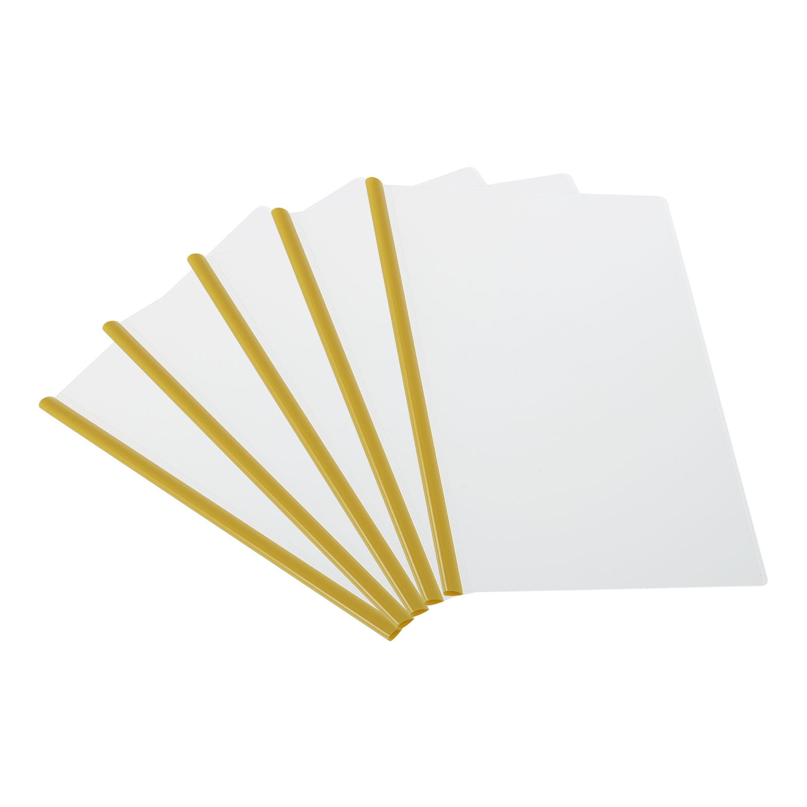 Uxcell Clear Report Covers with Sliding Bar, 5 Pcs 8mm SlideGrip