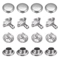 thumbnail image 1 of Uxcell Clear Rhinestone Rivets 0.39 inch 50 Pcs Crystal Rivets Use for DIY Craft Transparent Studs for Clothing, 1 of 7