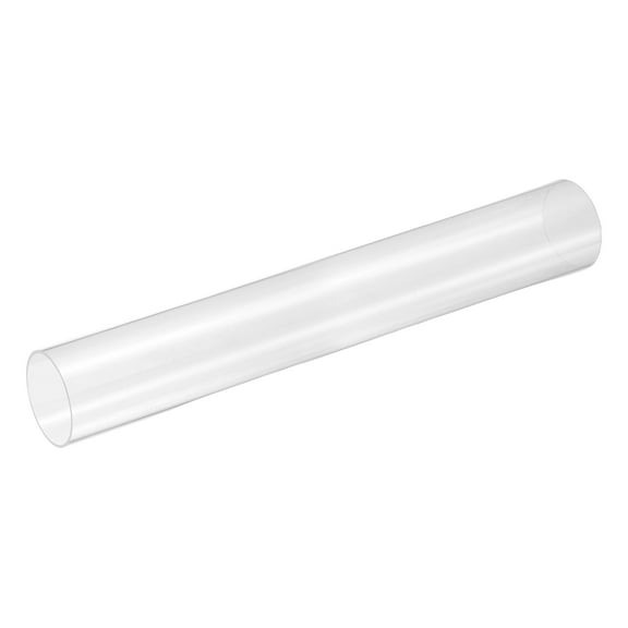 Uxcell Clear Rigid Acrylic Pipe, 47mm(1.85") ID x 50mm(1.97") OD 14" Round Polycarbonate Tube Plastic Tubing for Plumbing, Lighting, Aquarium, DIY Projects